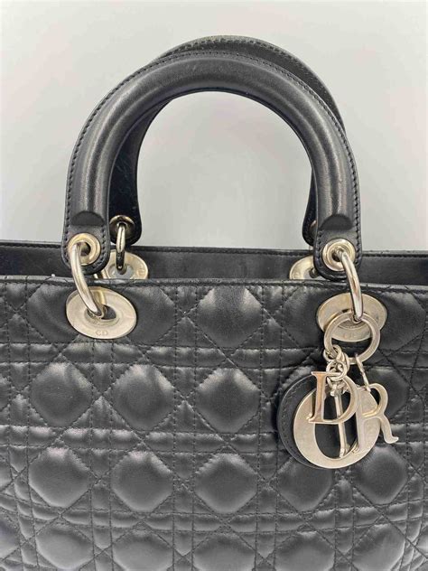 dior lady grande|DIOR. Lady Dior Grande bag. Made in black ultra.